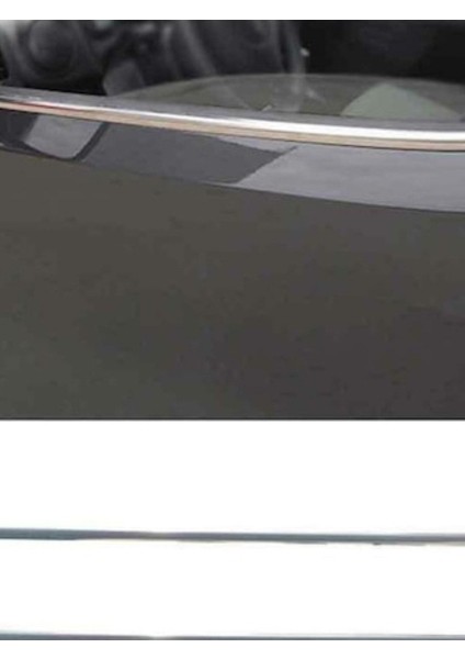 Fiat Fiorino 2008+2022 Krom Cam Çıtası 2 Parça Paslanmaz Çelik