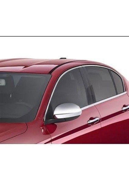Fiat Egea Paslanmaz Çelik Krom Cam Çıtası Takımı 4 Prç