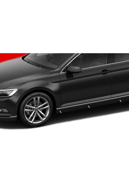 Volkswagen Passat B8 2014-2019 Krom Yan Kapı Çıtası 8 Parça Paslanmaz Çelik