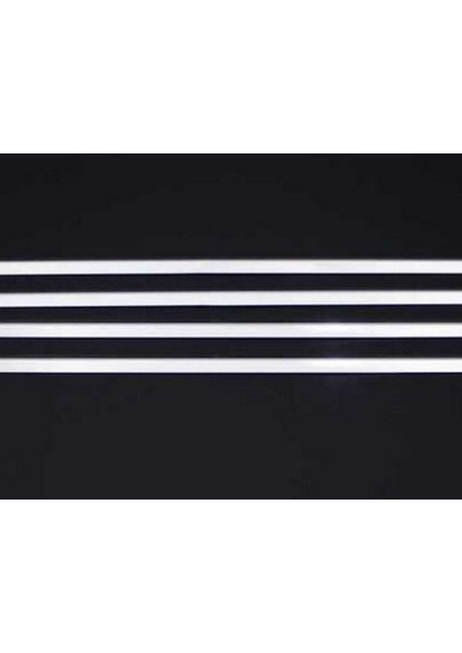 Vw Bora 1998-1999-2000-2001-2002-2003-2004 Krom Cam Çıtası 4 Parça Paslanmaz Çelik