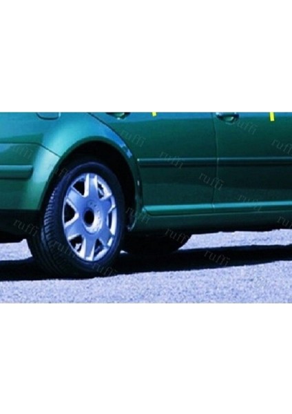 Vw Bora 1998-1999-2000-2001-2002-2003-2004 Krom Cam Çıtası 4 Parça Paslanmaz Çelik