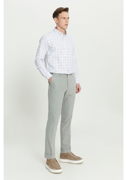 Comfort Fit Rahat Kesim Yan Cepli Desenli Beli Lastikli Pantolon fırsatları