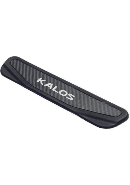 Chevrolet Kalos 2002-2007 Modeller New Karbon Kapı Eşiği 4 Parça Yazılı