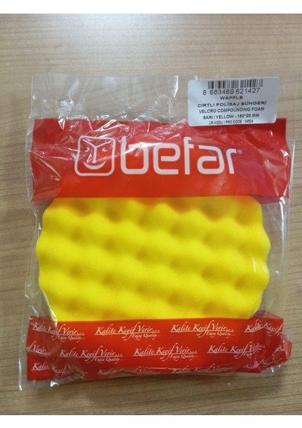 Waffle Polisaj Süngeri