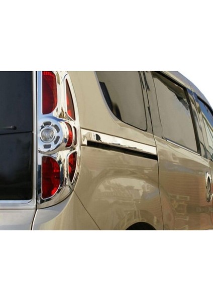 Fiat Doblo 2010> Krom Kapı Sürgü Çıtası Paslanmaz Çelik