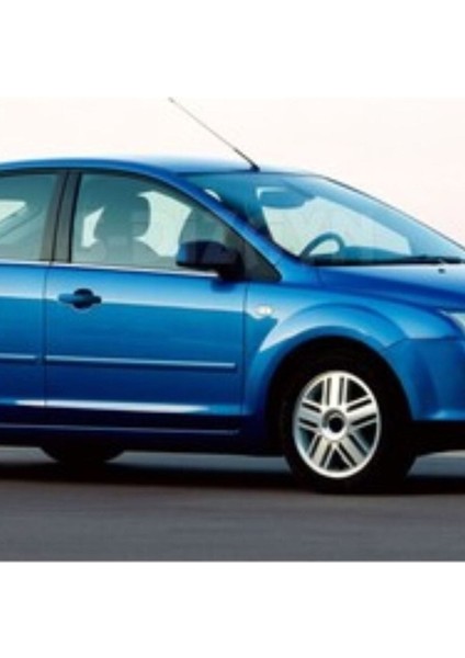 Ford Focus Hb 2005-2006-2007-2008 Krom Cam Çıtası 4 Parça Paslanmaz Çelik