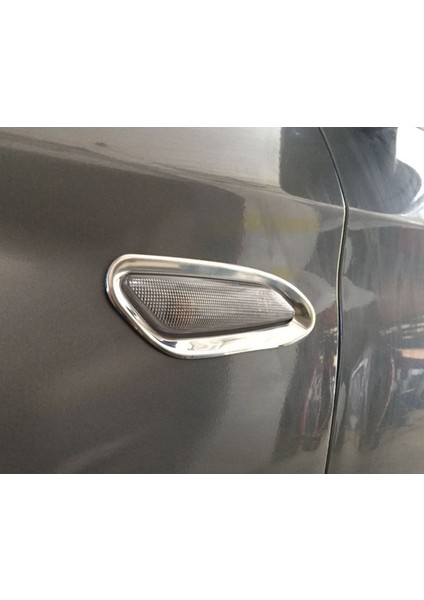 Fiat Egea Yan Sinyal Çerçevesi 2 Parça Krom Formlu 2015