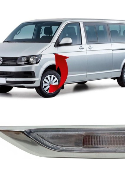 Vw Transporter 2015-2018 Modeller Arası Abs Krom Kaplama Sinyal Çerçevesi
