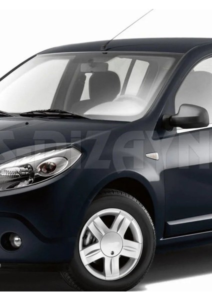 Dacia Sandero 2008-2012 Modeller Arası Krom Cam Çıtası 4 Parça Paslanmaz Çelik