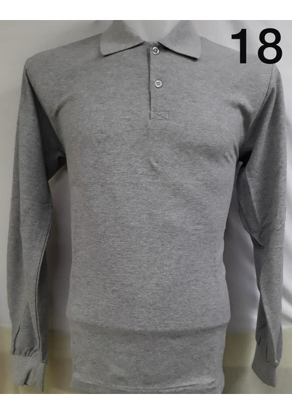 Polo Yaka 2 Iplik Kumaştan Sweatşort