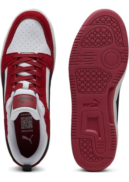 Rebound V6 Low Sd Erkek Bordo Sneaker Ayakkabı 40226203 modelleri