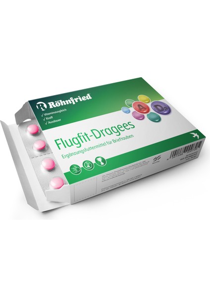Flugfit Drajeler Vitamin, Aminoasit, Bal ve Karbonhidrat Kombinasyonu
