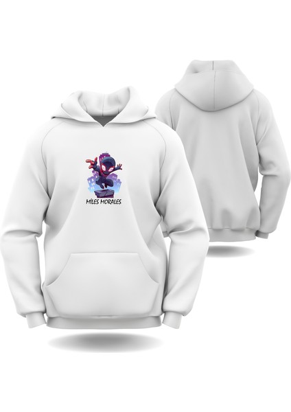 Örümcek Adam Sevgililer Günü Slimfit Kapüşönlu Hoodie Erkek Sweatshirt 7001E