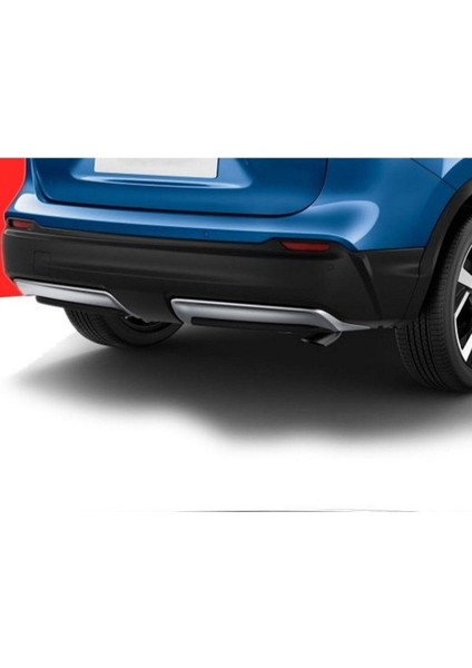 Nissan Qashqai 2014> Krom Kapı Eşiği 4 Parça Paslanmaz Çelik