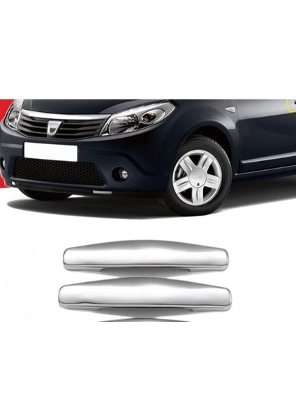Dacia Sandero 2008-2013 Krom Kapı Kolu 4 Kapı Paslanmaz Çelik