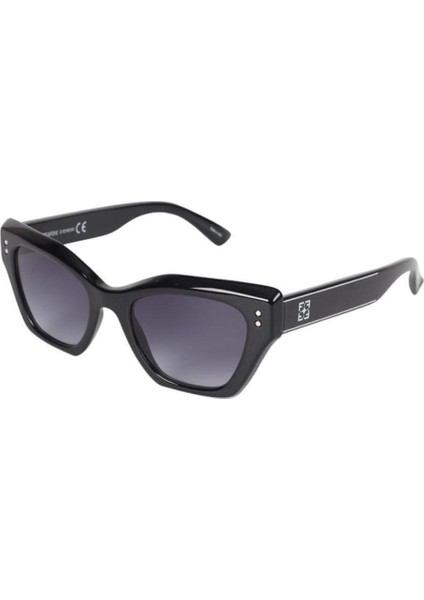 Ferfarani Ff 429 800J 49 Kadın Cat Eye Siyah Kemik Güneş Gözlüğü