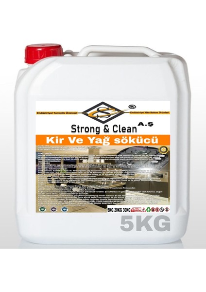 Kir ve Yağ Çözücü 5kg