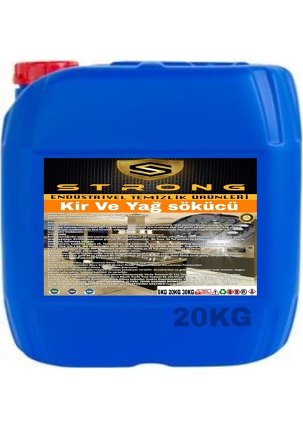 Sanayii Zemin Yağ Çözücü 20 kg