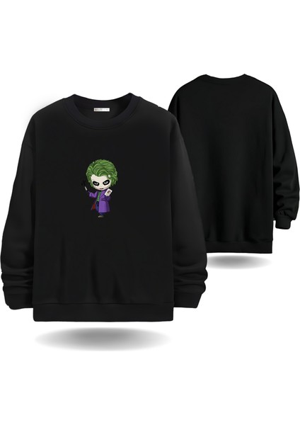 Joker Sevgililer Günü Bisiklet Yaka Erkek Slimfit Sweatshirt 7003E