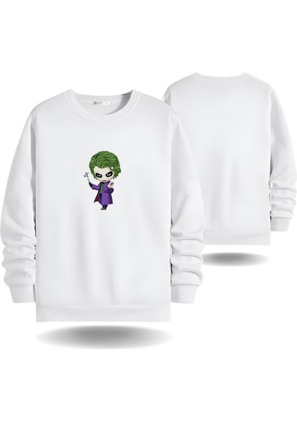 Joker Sevgililer Günü Bisiklet Yaka Erkek Slimfit Sweatshirt 7003E