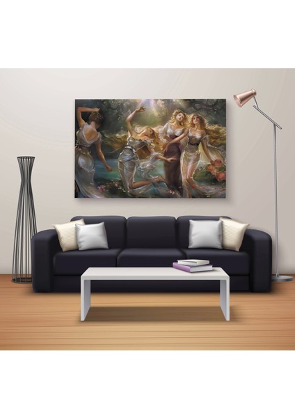 Dekoratif Baskı Özel Tasarım Kanvas Tablo 1419