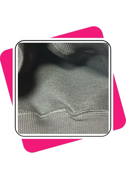 Puzzle Kalp Görselli Sevgililer Günü Slimfit Kapüşönlu Erkek Sweatshirt 7013E