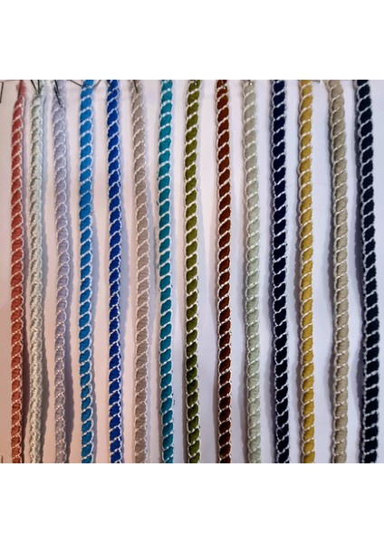 Halat Motifli Şerit Süs Kurdele Nakış Modeli 6 ( Metre ) fiyatları