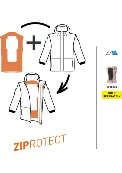 Su Geçirmez Sıcak Tutan Çocuk Kayak Snowboard Montu - Pembe - Snb 500 indirimleri