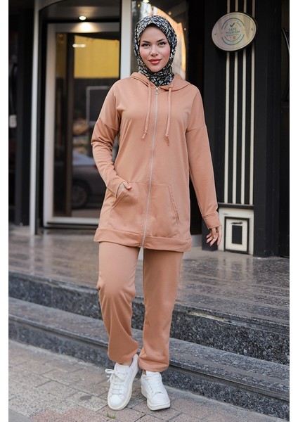 Rival Tunik Pantolon Ikili Takım 1340 - Vizon
