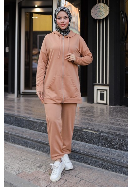 Rival Tunik Pantolon Ikili Takım 1340 - Vizon