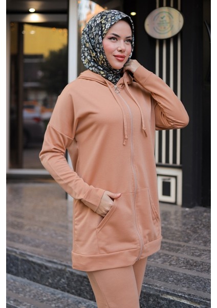 Rival Tunik Pantolon Ikili Takım 1340 - Vizon