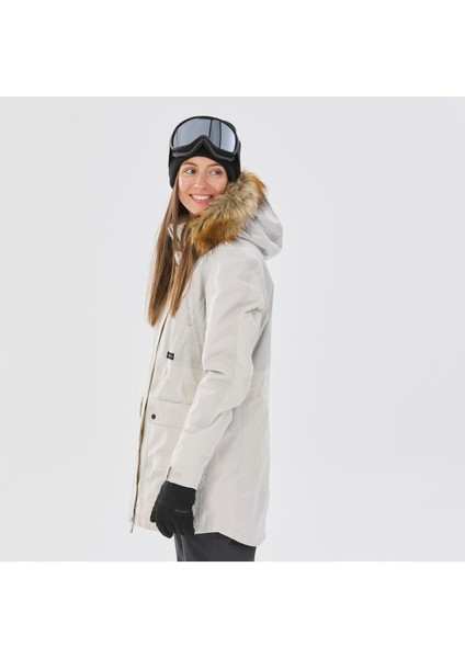 Kadın Snowboard Montu - Bej - Snb 500 modelleri