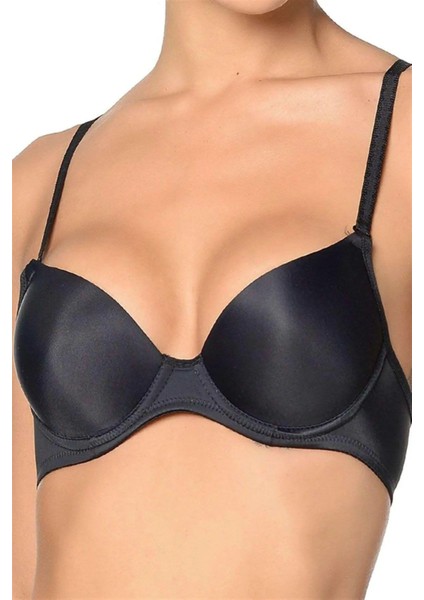 Kadın Dolgusuz Basic Sütyen Şeffaf Askı Hediyeli