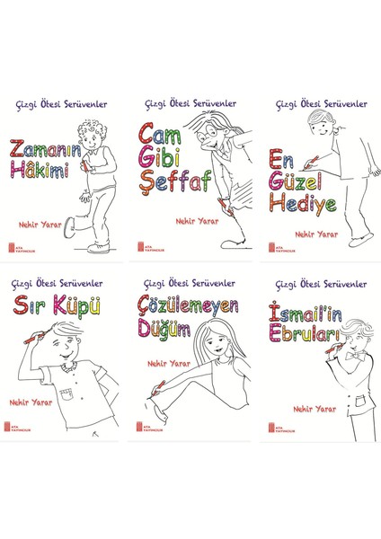 Zamanın Hakimi - Cam Gibi Şeffaf - En Güzel Hediye - Sır Küpü - Çözülemeyen Düğüm - İsmail'in Ebruları 6 Kitap - Nehir Yarar fiyatları