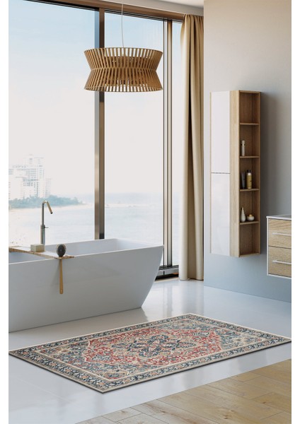 Dekoratif Özel Tasarım Yıkanabilir,ince, Kaymaz Tabanlı, Modern Halı KECE-FR46 fırsatları
