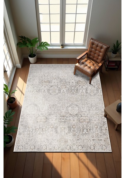 Dekoratif Özel Tasarım Yıkanabilir,ince, Kaymaz Tabanlı, Modern Halı KECE-FR47