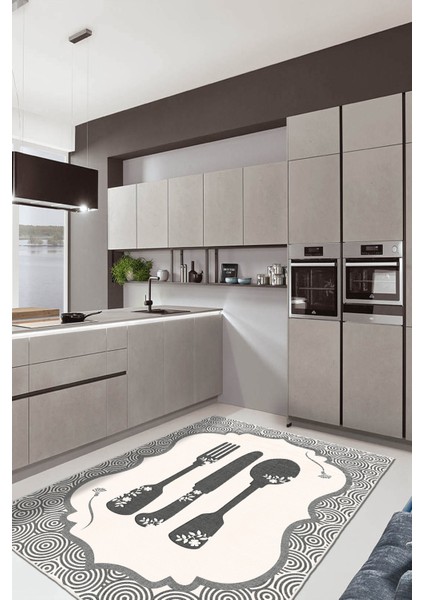Dekoratif Özel Tasarım Yıkanabilir,ince, Kaymaz Tabanlı, Modern Halı WOOKECE1688 fırsatları