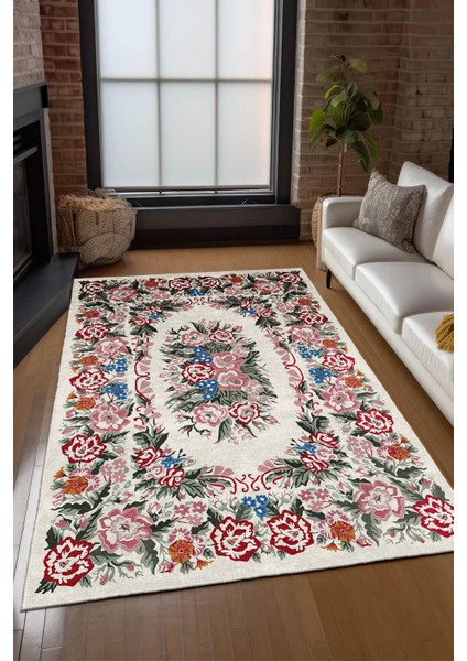 Dekoratif Özel Tasarım Yıkanabilir,ince, Kaymaz Tabanlı, Modern Halı INFKECE06 fırsatları