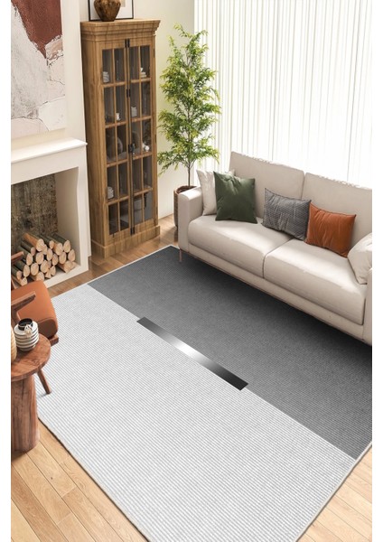 Dekoratif Özel Tasarım Yıkanabilir,ince, Kaymaz Tabanlı, Modern Halı INFKECE01