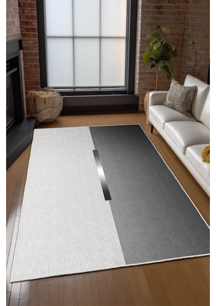 Dekoratif Özel Tasarım Yıkanabilir,ince, Kaymaz Tabanlı, Modern Halı INFKECE01 fırsatları