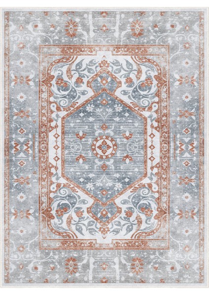 Dekoratif Özel Tasarım Yıkanabilir,ince, Kaymaz Tabanlı, Modern Halı KECE-FR36