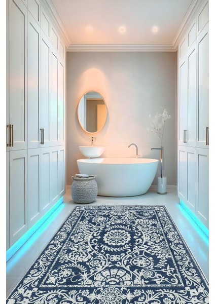 Dekoratif Özel Tasarım Yıkanabilir,ince, Kaymaz Tabanlı, Modern Halı KECE-FR72 fırsatları