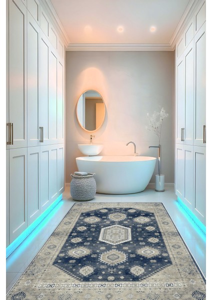 Dekoratif Özel Tasarım Yıkanabilir,ince, Kaymaz Tabanlı, Modern Halı KECE-FR75 fırsatları