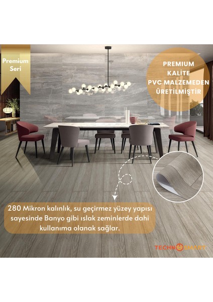 60×500 cm Kendinden Yapışkanlı Parke Görünümlü Premium Zemin Duvar Kağıdı Dolap Kaplama fiyatları