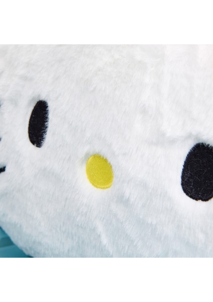 Soft Hello Kitty Figürlü Yastık - Beyaz - 38X40 cm