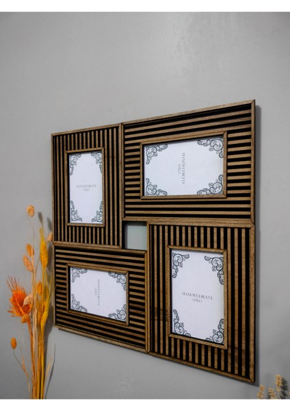 4'lü 10 x 15 cm Kolaj Fotoğraf Çerçevesi & Ahşap Mdf fiyatları