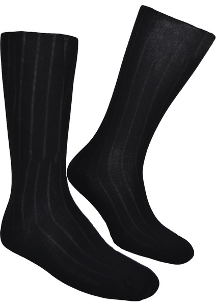 12'li Yazlık Askeri Bambu Çorap Seti, Bambu Çorap Siyah fiyatları