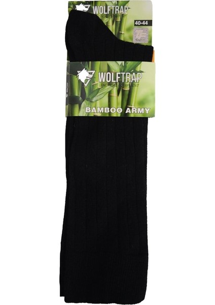 12'li Yazlık Askeri Bambu Çorap Seti, Bambu Çorap Siyah indirimleri
