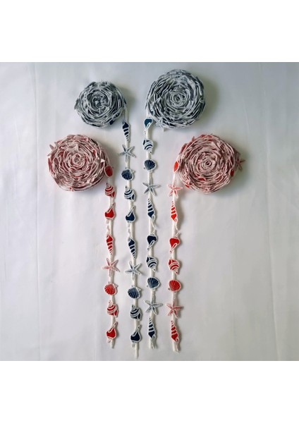 Deniz Kabukları Motifli Şerit Kurdele Nakış Modeli ( 6 Metre ) fiyatları