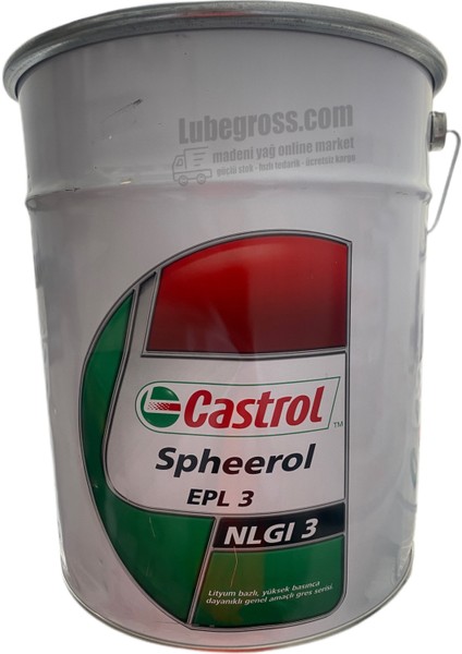 Spheerol Ep 3 Lityum Esaslı Gres 16 kg